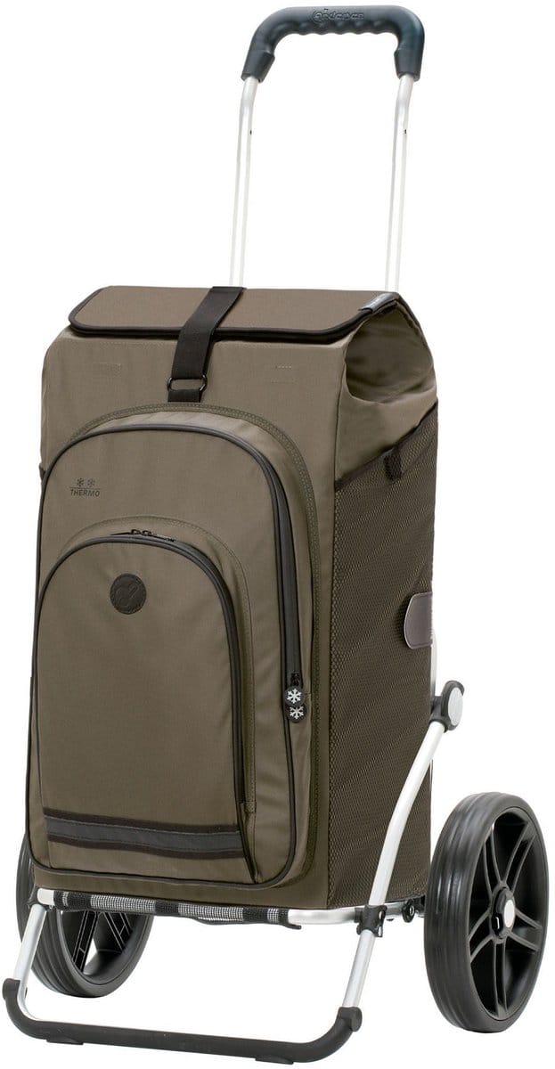 Andersen Shopper Royal Shopper Winkelwagen 67 cm - 52 L - olive