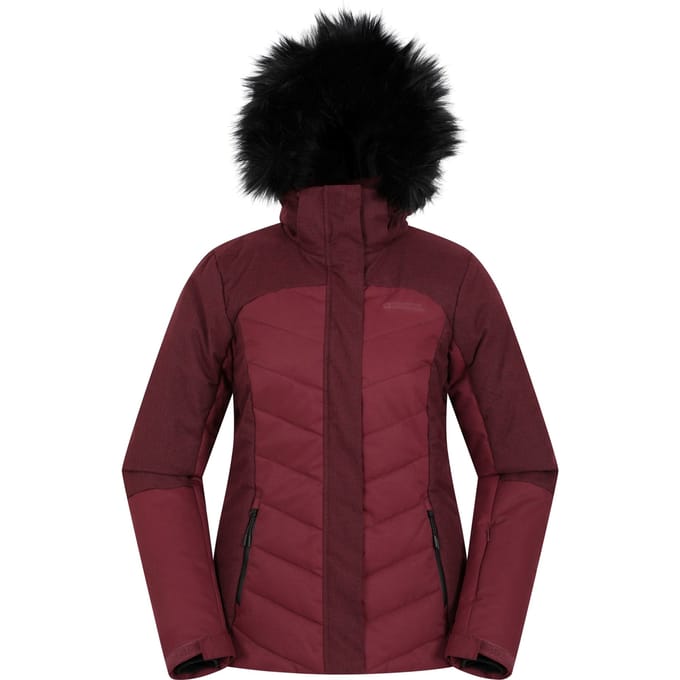 Mountain Warehouse Dames/Dames Pyrenees II gewatteerde ski-jas (Bes)