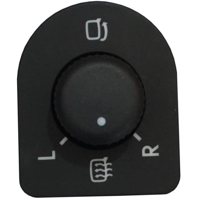 BDP627 Verwarmbare Opvouwbare Zijspiegel Schakelaar 1J1959565E voor VW Golf Bora Jetta Kever