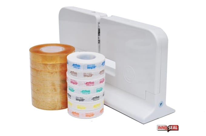 InnoSeal zakkensluiter startset klein wit