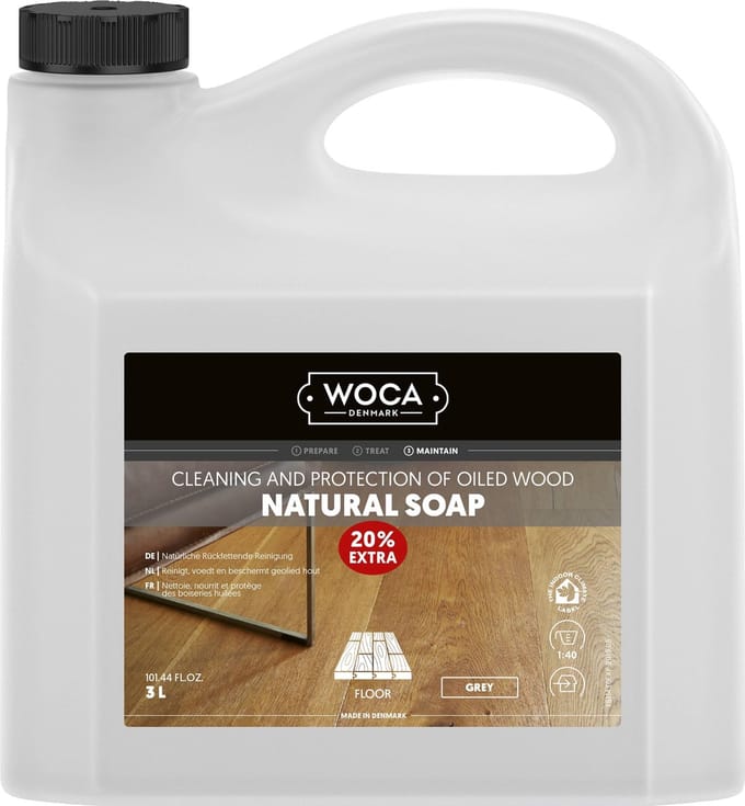 WOCA Natuurzeep GRIJS - 3 liter