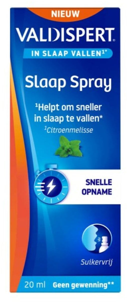 Valdispert Slaap Spray - 2 x 20 ML - Voordeelverpakking