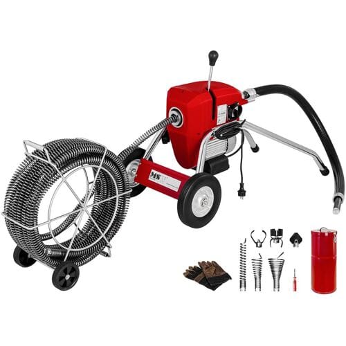 MSW Pijpreinigingsmachine - 1100 W - 700 t/min - Ø 32 mm 10060360
