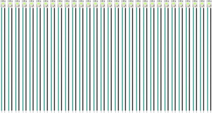 Pack van 30 8 mm Front Wire Strips voor 2835 SMD LED, 12-18 V LED Strips voor Modelbouw en Verlichting