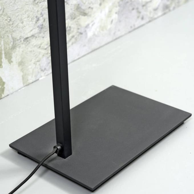 IT´S ABOUT ROMI IT'S ABOUT ROMI vloerlamp Boston, Ø 32 cm, zwart/grijs