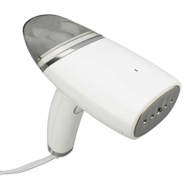 Mini Steam Iron Foldable Portable Handheld Clothes Garment Steam Iron for Home Business Travel white