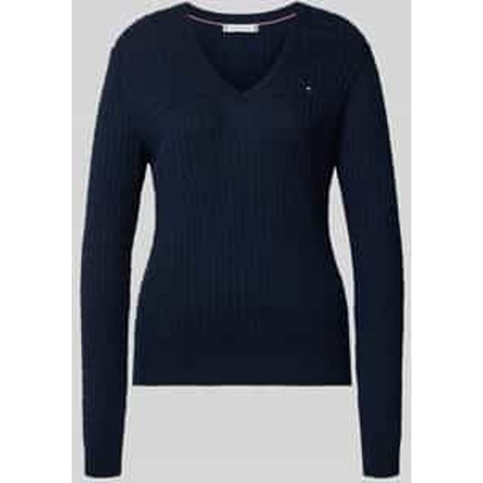 regular fit pullover van puur katoen