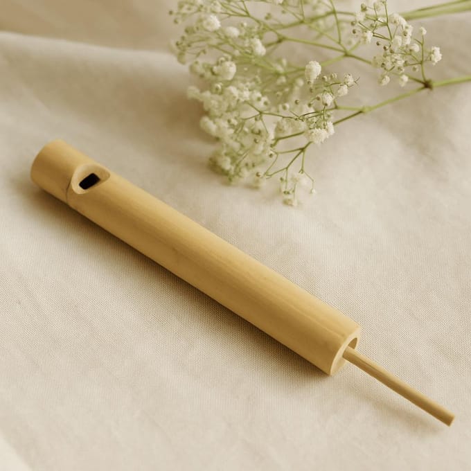Eenvoudige bamboe vogelfluit - 4 stuks