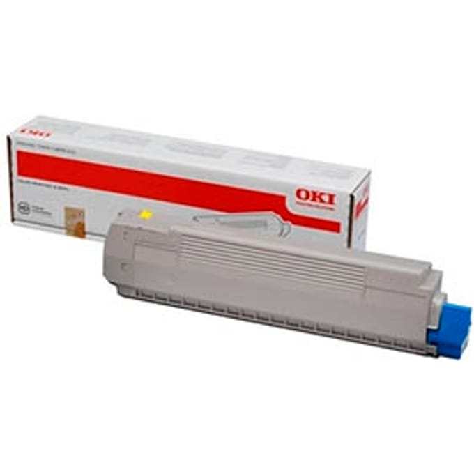 OKI 44059253 toner cartridge geel hoge capaciteit (origineel)