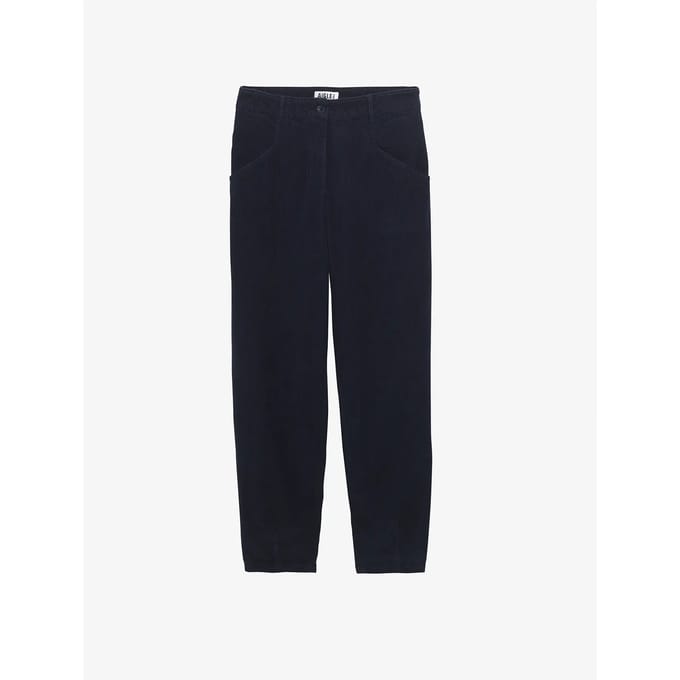 Dames ribfluwelen broek Aigle