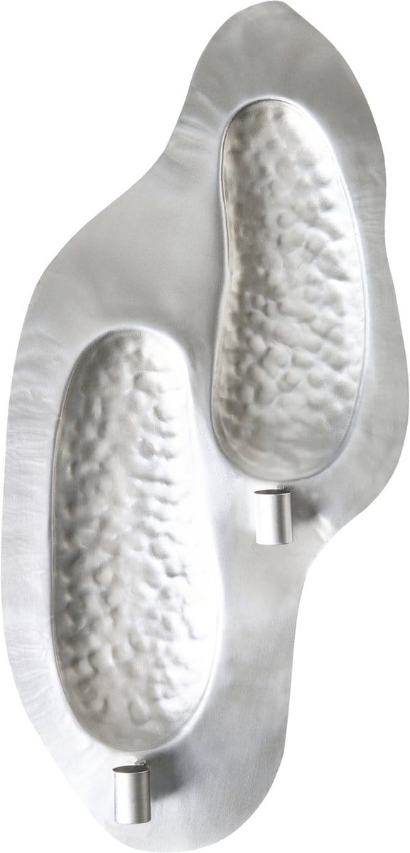 PENICHE - Wandkandelaar - Zilver - IJzer