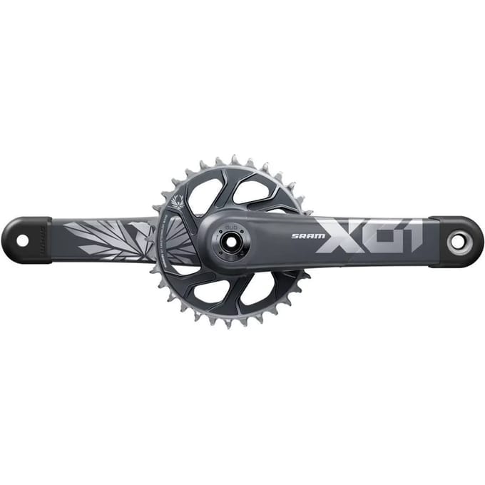 MTB crankset Sram Pdl Sram X01 Eagle Bst Dub Dm 32D Xsync2 Lunar Polar (Bb N.I.)