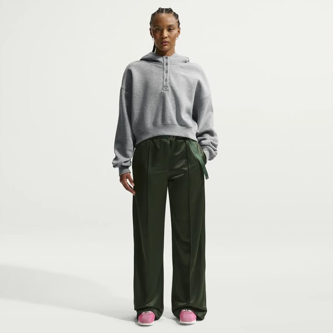 Dames sweatshirt met korte capuchon Nike Phoenix Fleece