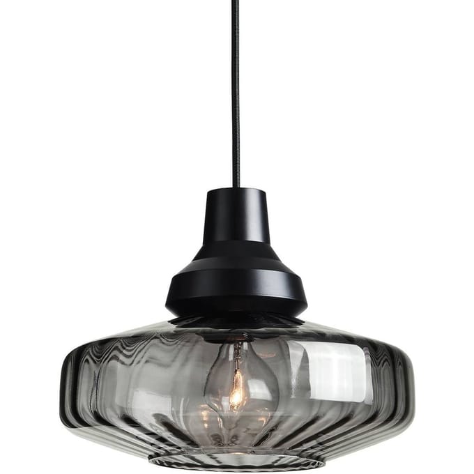 DESIGN BY US Hanglamp New Wave Optic, rookgrijs