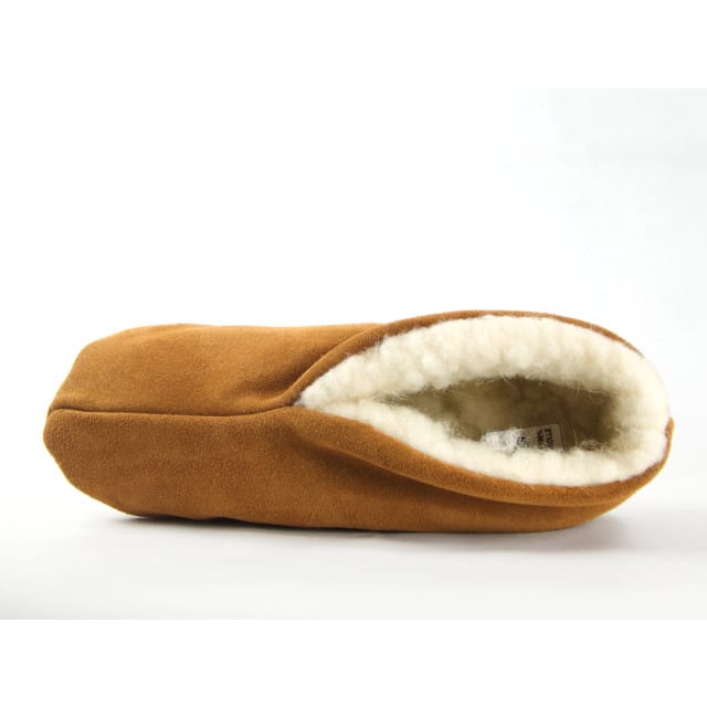 Bernardino Spaanse sloffen cognac 100% wol