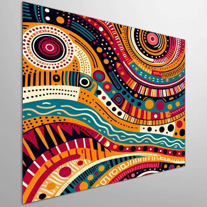 Kunstprint | Wanddecoratie | Dibond | 60 × 60 cm