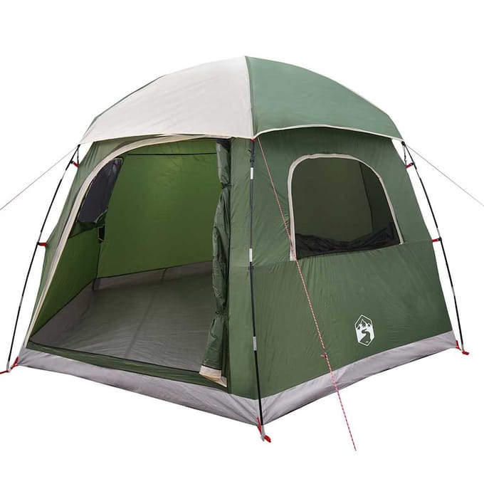 vidaXL - Familietent - iglo - 6-persoons - groen - waterdicht