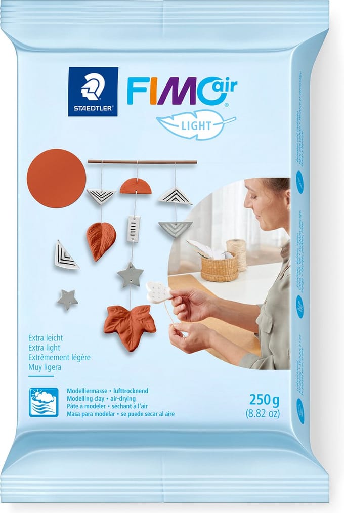 FIMOair light - luchtdrogende boetseerklei - 250g - Terracotta