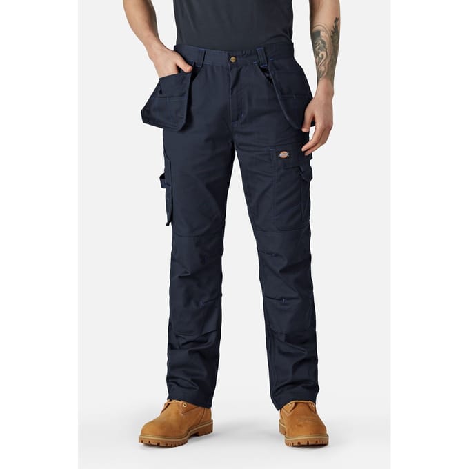Dickies Redhawk Pro Polyester Heren Blauwe Buitenbroek