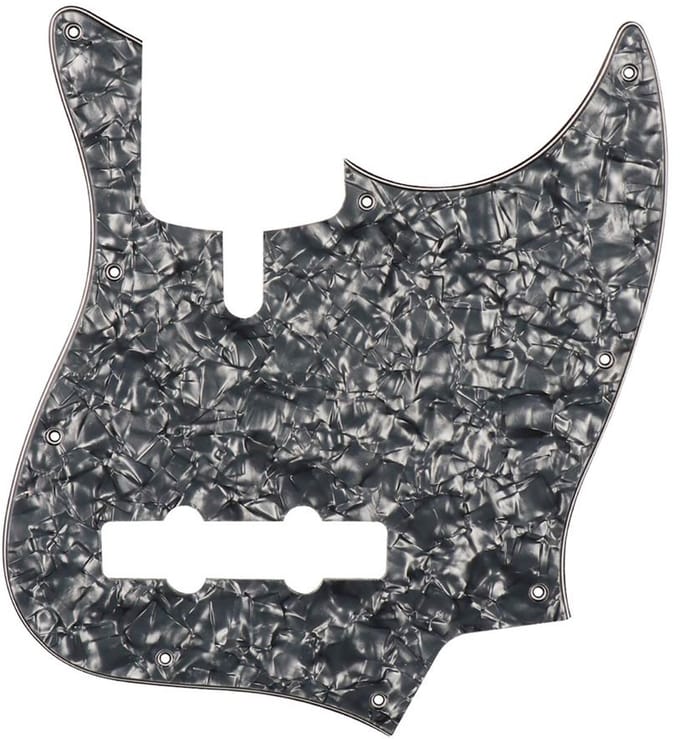 Boston M4V-410-PB pickguard, Sire Marcus Miller V-series 4-string, 4 ply, pearl black