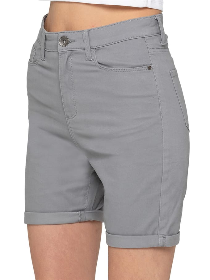 Enzo | Dames Chino Korte Broek Skinny Fit