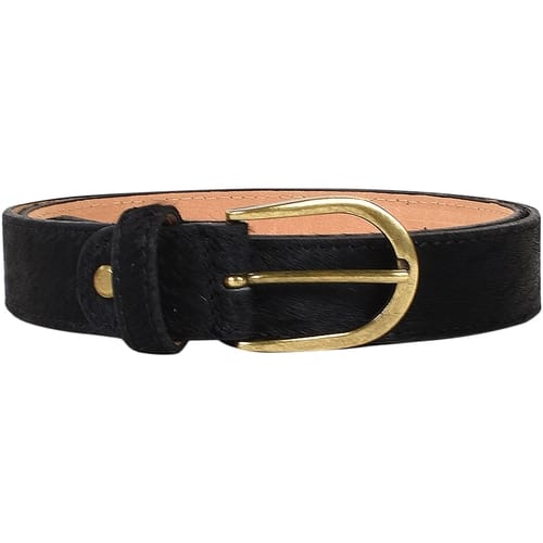 Alberta-leren riem met geschenkzakje