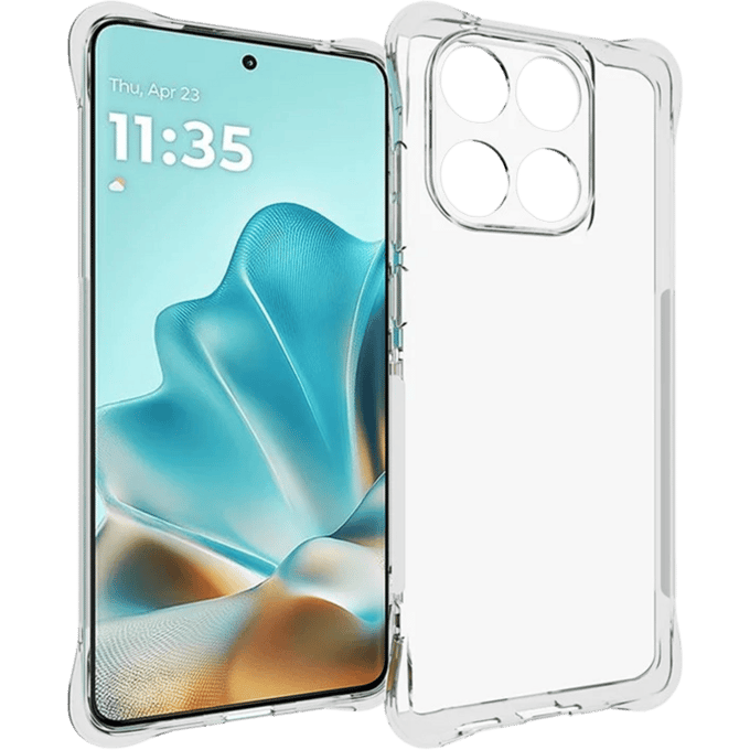 CaseBody Motorola Edge 60 Fusion 5G Shockproof Hoesje Transparant
