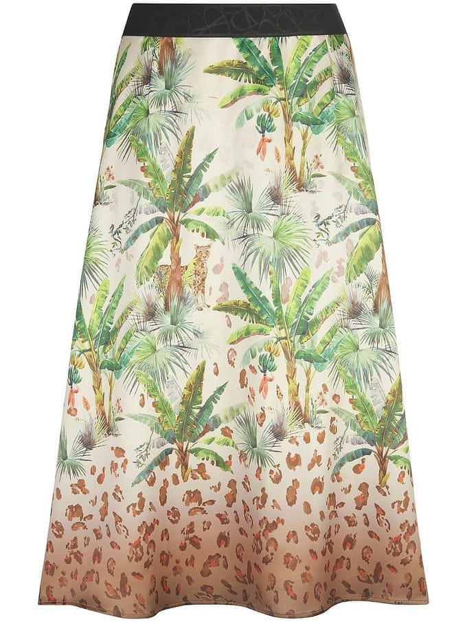 Midi-rok Van BASLER multicolour