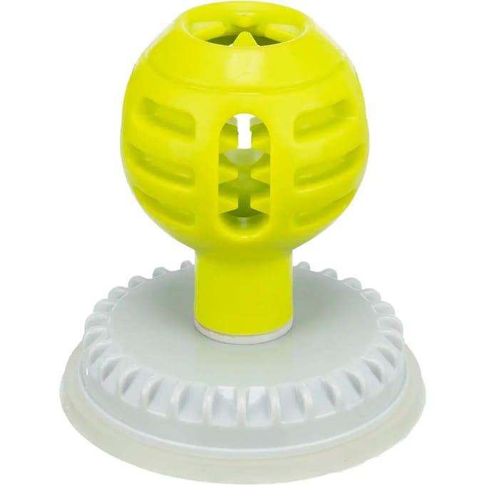 Trixie Lick 'n' Snack Bal met Zuignap - Duurzaam TPR - Groen