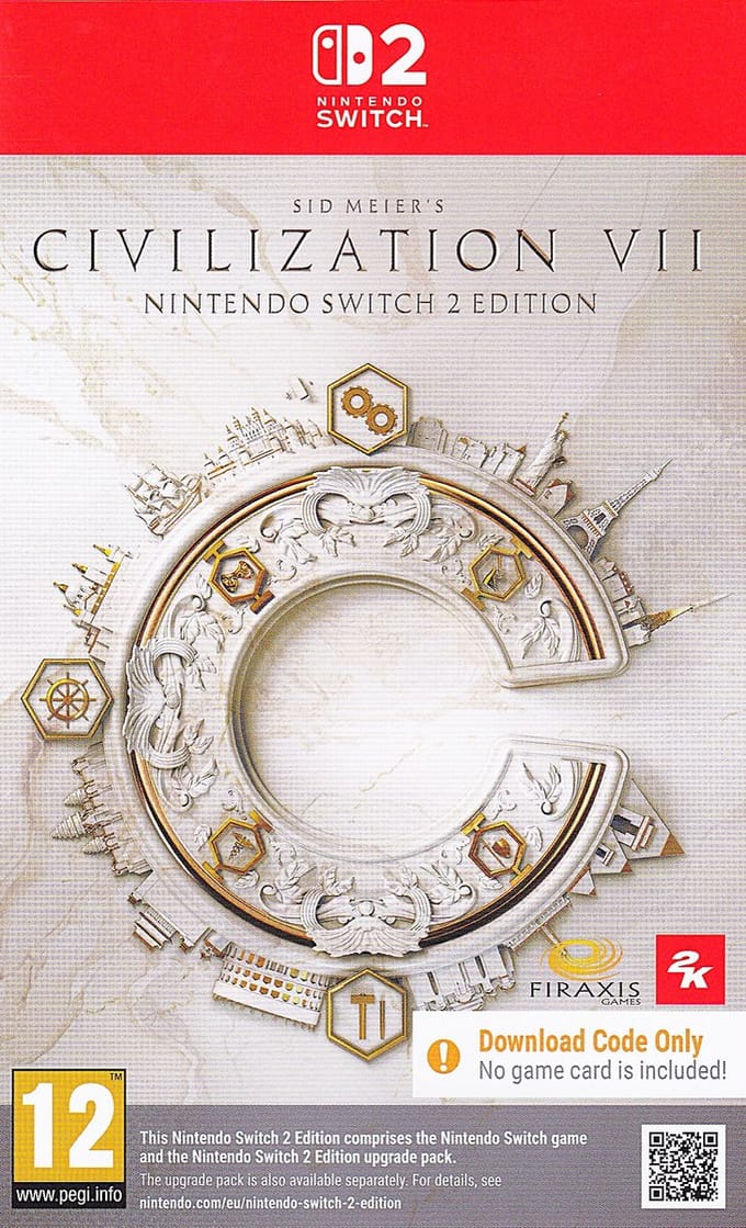 Civilization VII (Code in a Box) - Nintendo Switch 2 - Strategy