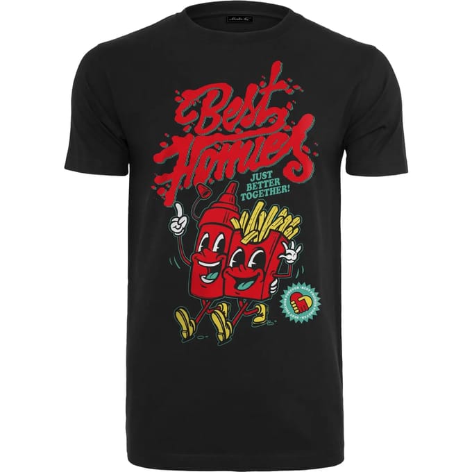 Mister Tee - Best Homies Heren Tshirt - L - Zwart
