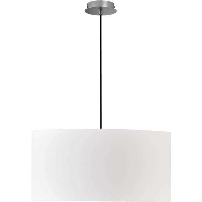 Schöner Wohnen Pina hanglamp eenvoudig, wit