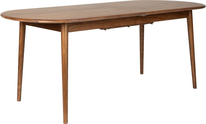 Zuiver Twist Uitschuifbare Eettafel 185/240x90 cm Walnoot - Bruin