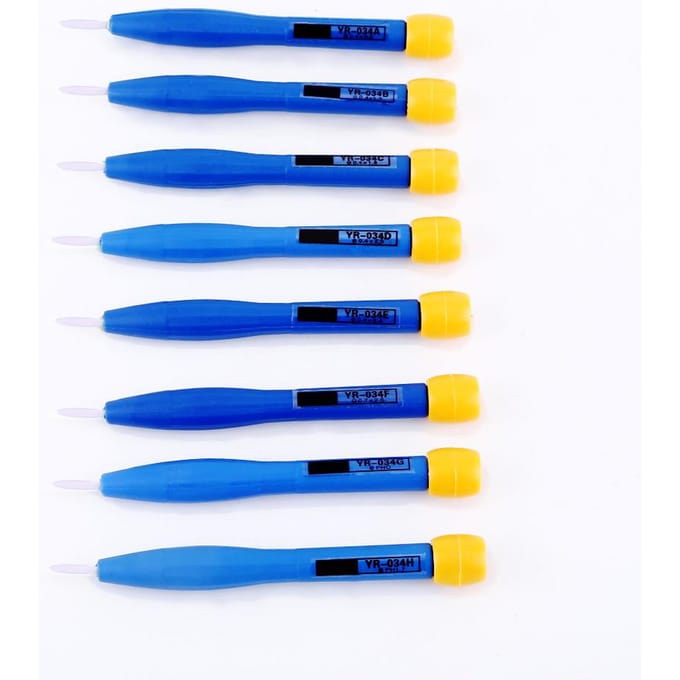 8pcs Adjust Frequency Screwdriver Anti static Plastic Ceramic Set Home Hand Tools Useful New wit
