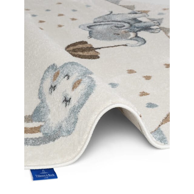 Villeroy & Boch Boho kids kinder vloerkleed olifant rond rainbow