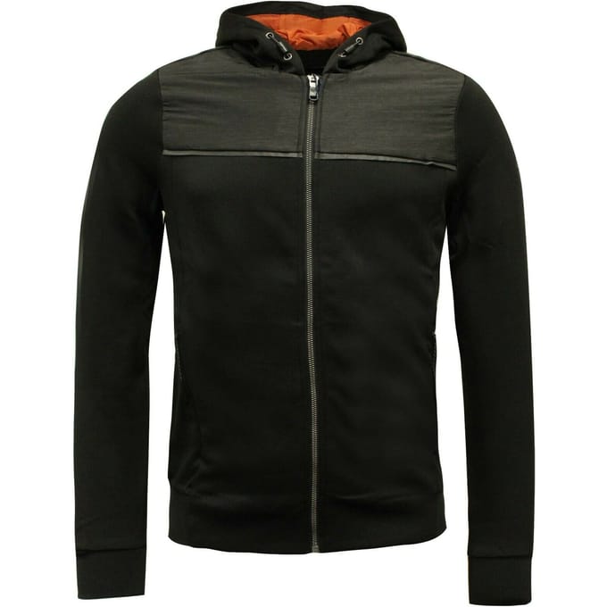Sergio Tacchini Iraklen Zip Up Heren Track Top Jas Zwart 37680 171 A51A