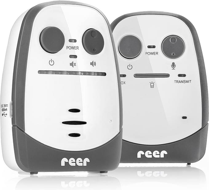Babyfoon met Nachtlampje, Trilalarm en Intercomfunctie