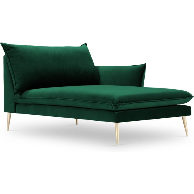 Chaise Longue Elio rechts velvet | Milo Casa