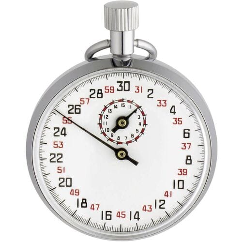 TFA Dostmann 38.1021 Analoge stopwatch Zilver