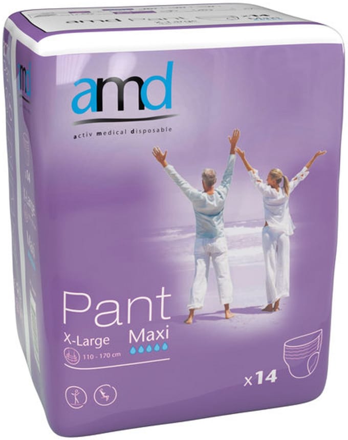 AMD Pant Maxi XL - 1 pak van 14 stuks