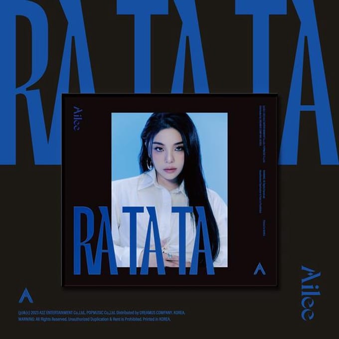 Ailee - RA TA TA Enkel album 1EA blue