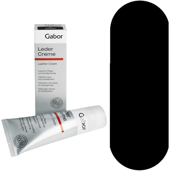 Gabor Ledercreme - 047 Zwart - 75ml