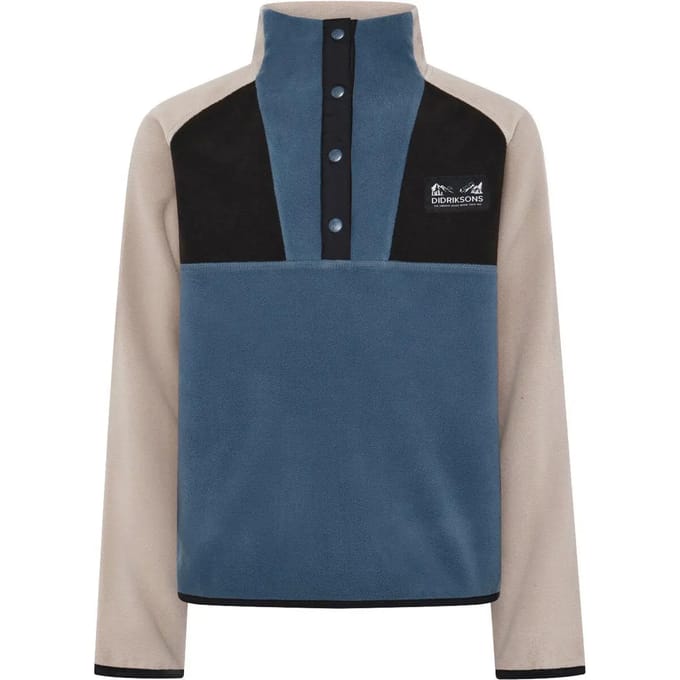 Kinder fleece 1/2 rits Didriksons Yokto