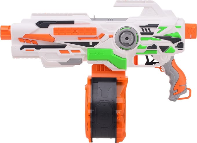 Tack Pro Blaster Geweer Scorpion Max 62 Cm Oranje 51-delig