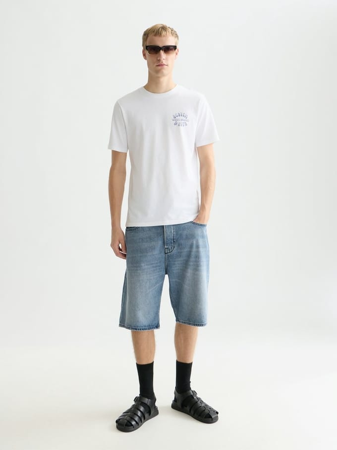 Scotch & Soda Left Chest Artwork Regular-Fit T-Shirt
