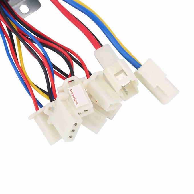 24V 500W Motor Geborstelde Controller Box voor Elektrische Fiets Scooter E-bike white