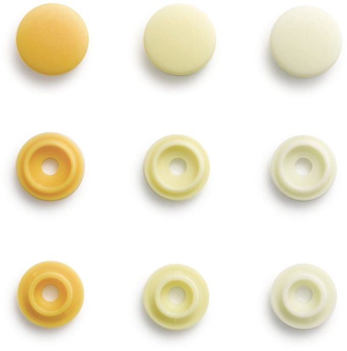 Prym Love Color Snaps Mini drukknoop lichtgeel - Drukknopen Color Snaps - Prym