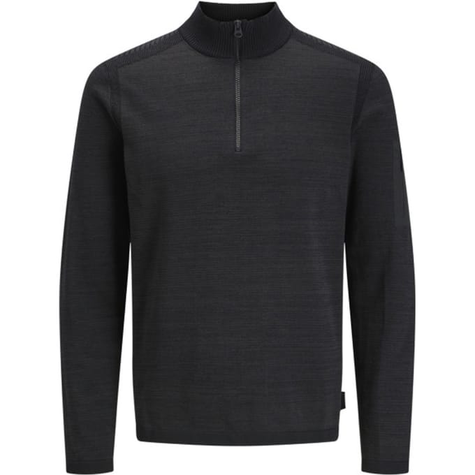 Jack & Jones Omace Knit Half Zip Sweater Heren - Maat L