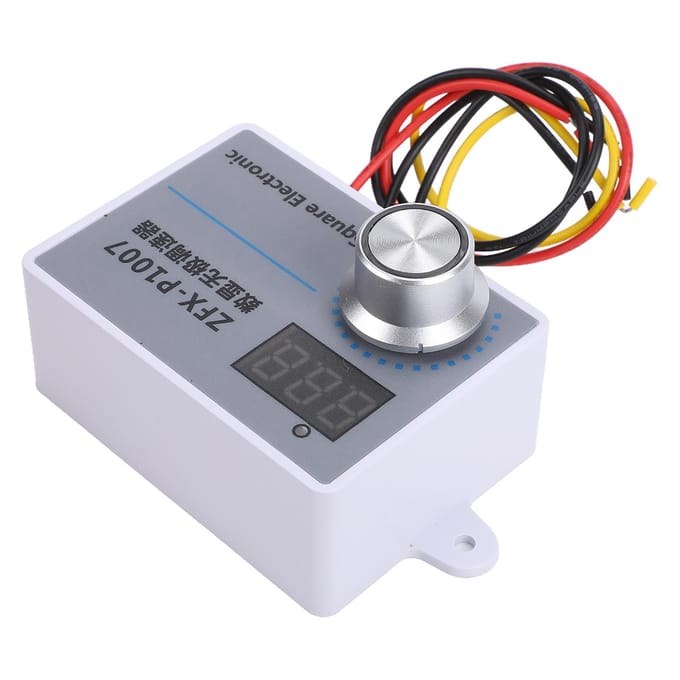 Contrôleur de Vitesse Température Moteur Électrique PWM AC 220V Puissance 500W Affichage Numérique Précision de Contrôle 1% Régulateur