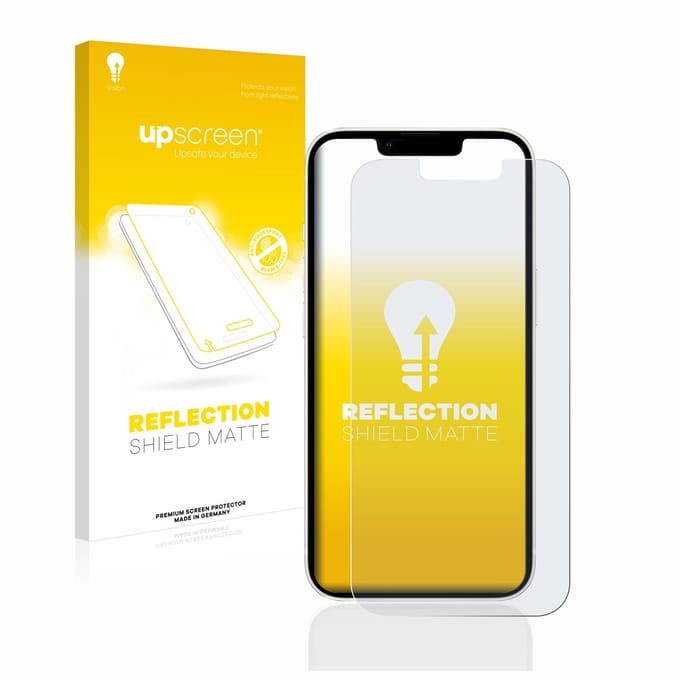 upscreen - Screenprotector voor Apple iPhone 13 / 13 Pro - Folie Beschermfolie anti glare matte
